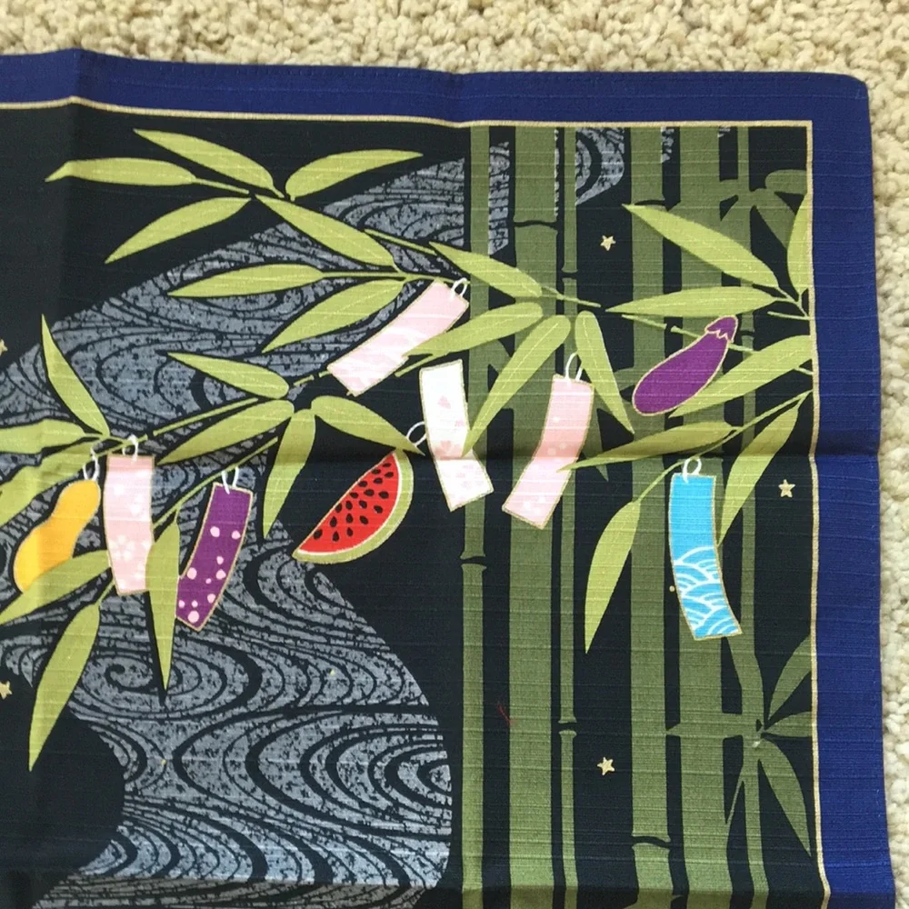 19”x19” Japanese scarf - Picture 4 of 6